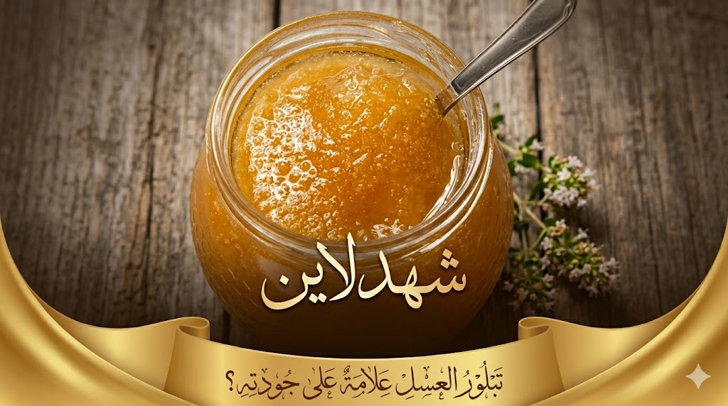 هل تبلور العسل دليل على الغش؟ الحقيقة الكاملة التي لا يعرفها الكثيرون