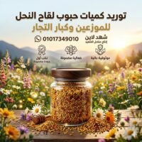 🌿 توريد كميات حبوب لقاح النحل نخب أول للموزعين وكبار التجار 🌿 أنقى إنتاج للمكملات الغذائية وخلطات التسمين الطبيعية إلى شركاء النجاح في سوق المنتجات الطبيعية والمكملات الغذائية: حبوب لقاح النحل هي السلعة الأسرع دورانًا، تدخل في مئات التركيبات العلاجية والغذائية، وتضمن رضا عملائك من التجربة الأولى. لماذا نحن شريك التوريد المثالي؟ ✅ معايير فرز أول: حبيبات كاملة، نظيفة، وألوان طبيعية متنوعة ✅ فعالية بيولوجية عالية: بروتينات وإنزيمات نشطة لتعزيز التسمين، المناعة والأداء الرياضي ✅ مرونة التوريد: كميات كبيرة أو طلبيات خاصة مع جداول دقيقة للتوريد ✅ تعدد قنوات البيع: مصانع تجميل، جيمات، شركات مكملات، مراكز تغذية، ومصدرين المواصفات الفنية للطلبيات الكبيرة: 🌼 مصدر نحل بري متنوع 🌼 شكل حبيبات صلبة نظيفة "جاهزة للتعبئة" 🌼 ألوان احترافية: أصفر ذهبي، برتقالي، قرمزي 🚀 نظام حوافز النمو لكبار الموزعين: باقة "عينة الثقة" لتجربة الجودة قبل الشراء الكبير خصومات التدرج السعري لكل كيلو زيادة، هامش ربح أكبر أولوية الحجز المسبق لأفضل القطفات دعم لوجستي لتوصيل الكميات الكبيرة بأقل تكلفة 💡 الخلاصة: استثمر في بضاعة نظيفة وموثوقة، وحصّن مكانتك في سوق المكملات الغذائية. متوفر الآن للشحن الفوري! 📩 للحجز والحصول على الأسعار، تواصل معنا مباشرة.