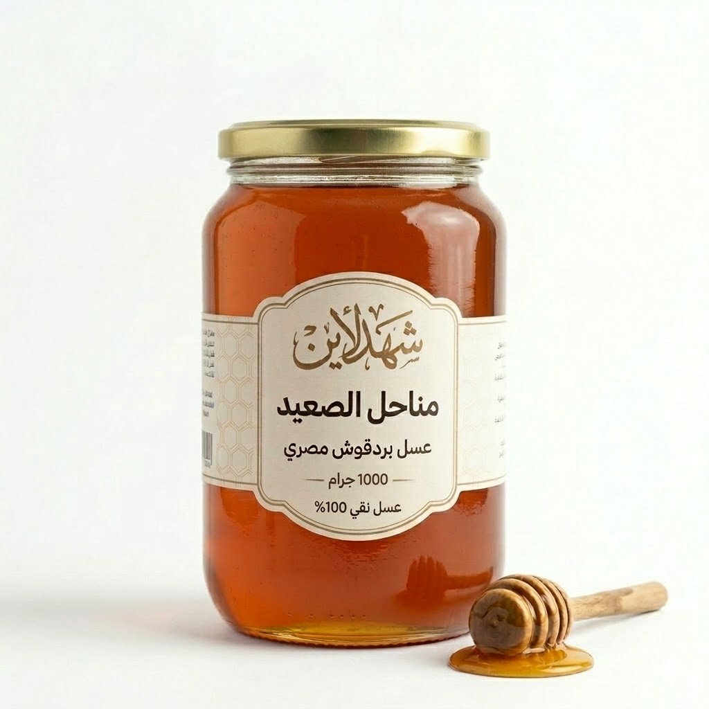 عسل البردَقوش الأصلي (1 كجم) | صيدلية الطبيعة في عبوة واحدة من "شهد لاين