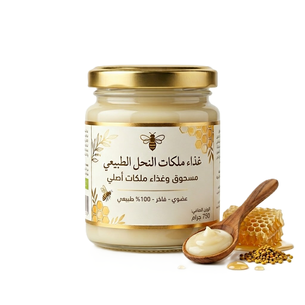 غذاء ملكات النحل مع العسل الطبيعي | وأفضل نسبة خلط |طريقة الاستخدام الصحيحة